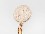 Reliquia Mini Gold Lucky Coin Pendant