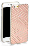 sonix case for iPhone 6/6S Plus - 'criss cross' - rose gold