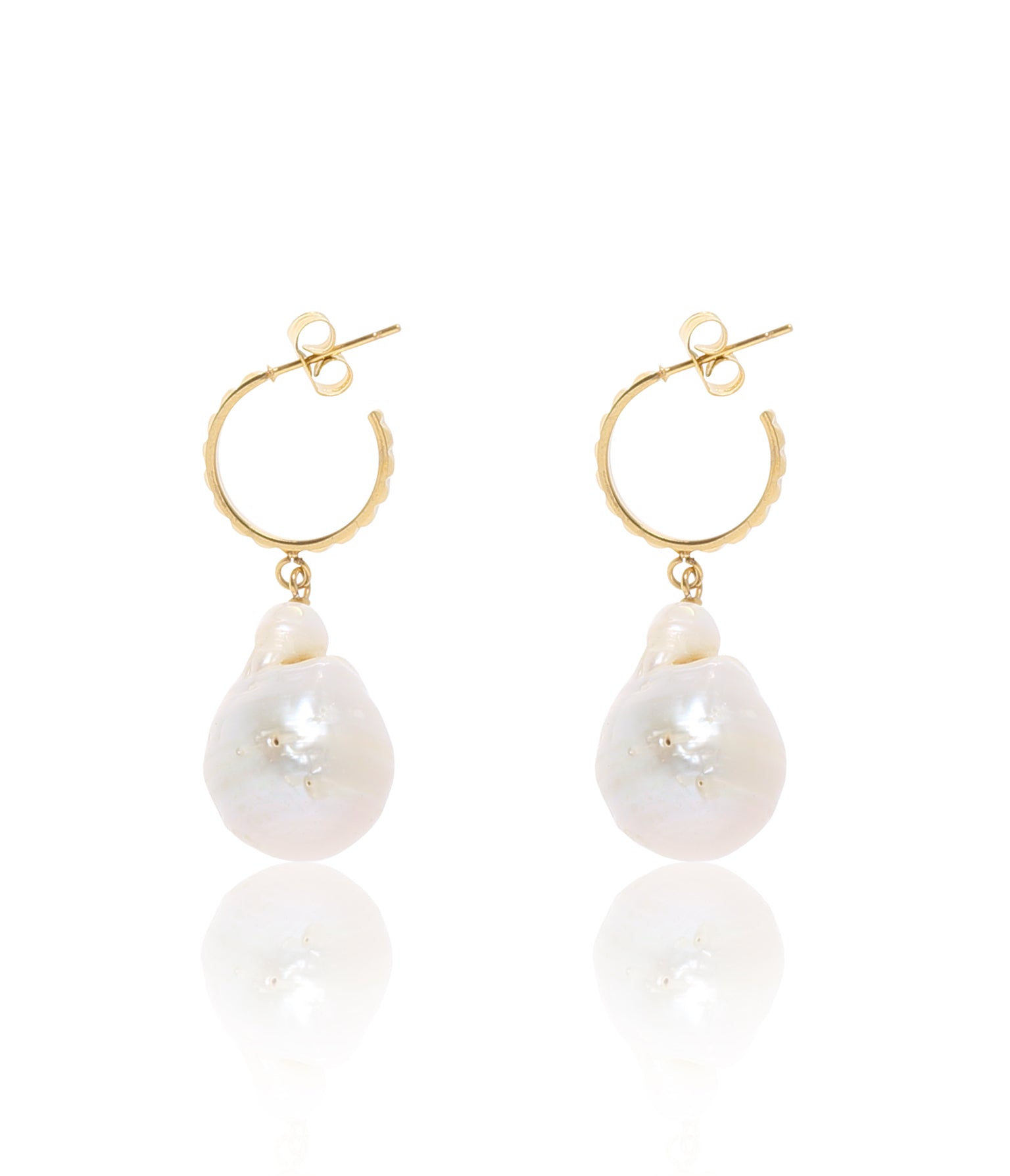 Carly Paiker Aurora Baroque Pearl Earrings