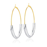 F+H Jewellery x Bec & Bridge Golden Lady Hoop Earrings