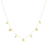 The Goldie  Necklace - 14k gold-filled and oxidised sterling silver chains, by Elvis et moi