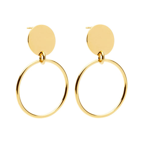 amber sceats 'harley' earrings - gold