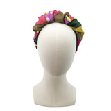 Pucci Vintage Scarf Scrunchie Crown Headband