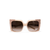 pared eyewear 'sun & shade' sunglasses - blush/rose gold