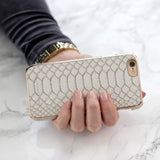 richmond & finch framed white reptile phone case - iPhone 6/6S