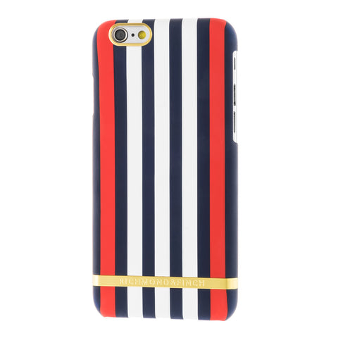 richmond & finch monaco satin stripes phone case - iPhone 6/6S