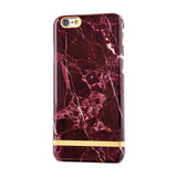 richmond & finch red marble glossy phone case - iPhone 6/6S Plus