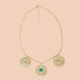 Gypseye Shai Solid Necklace - Turquoise