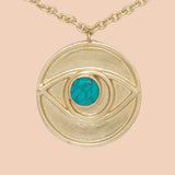 Gypseye Shai Solid Necklace - Turquoise