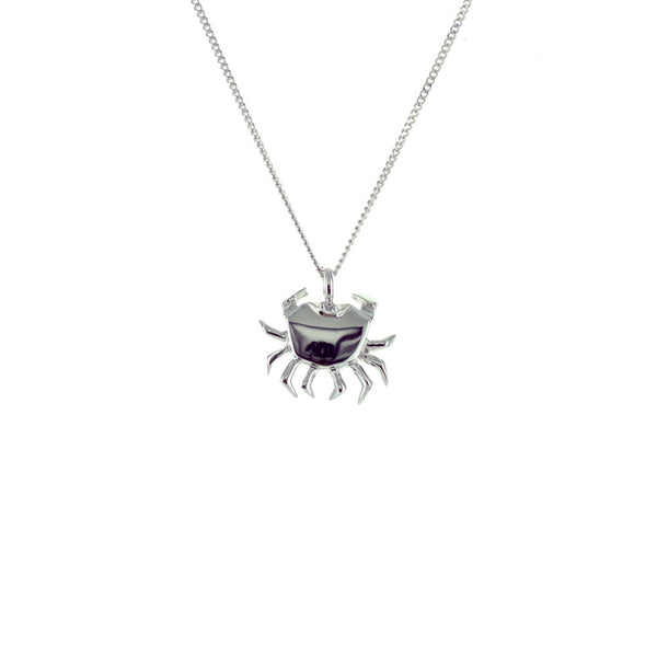 claire naa origami jewellery - 'silver crab'