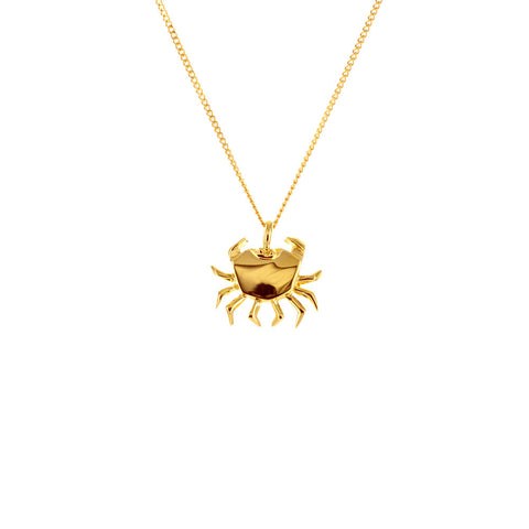claire naa origami jewellery - 'gold crab'