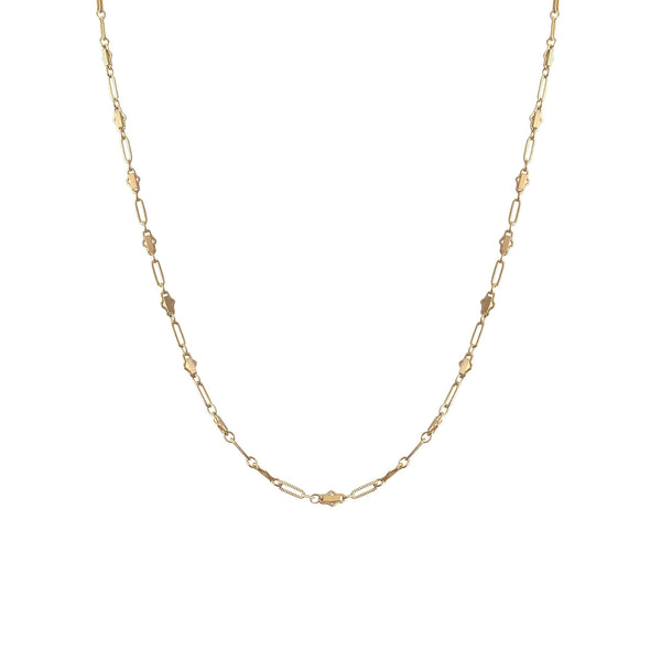 The Zaza Necklace - 14k gold-filled chain choker, by Elvis et moi